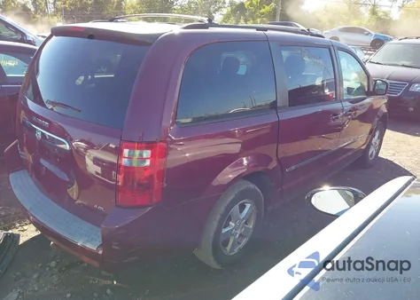 2009 Dodge Grand Caravan Sxt из США, поврежденный, VIN 2D8HN54X89R664415